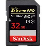 SanDisk 32GB Extreme PRO SDHC UHS-I Memory Card — 15€ Photo Emporiki