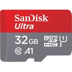 SanDisk Ultra microSDHC A1 32GB 98MB/s. Adapt — 9€ Photo Emporiki