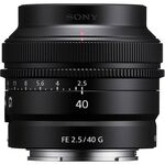 Sony FE 40mm f/2.5 G — 689€ Photo Emporiki