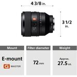 Sony FE 50mm f/1.2 GM Φακός — 2199€ Photo Emporiki