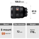 Sony FE 50mm f/1.2 GM Φακός — 2199€ Photo Emporiki