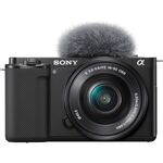 Sony ZV-E10 Kit (E PZ 16-50mm OSS, Black) — 699€ Photo Emporiki