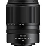 Nikon Z DX 18-140mm f/3.5-6.3 VR Lens — 679€ Photo Emporiki