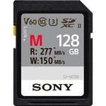 Sony SDXC 128GB SF-M Series Class 10 UHS-II 277/150 MB/s — 68€ Photo Emporiki