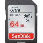 SanDisk 64GB Ultra UHS-I SDXC (Class 10) Κάρτα Μνήμης — 16€ Photo Emporiki