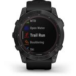 Garmin fenix 7X Sapphire Solar Black DLC-Titan — 1055€ Photo Emporiki