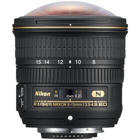 Nikon AF-S 8-15mm f/3.5-4.5E ED Fisheye — 1400€ Photo Emporiki