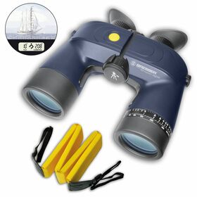 Bresser Binocom 7x50 DCS Κυάλια με πλωτό λουρί λαιμού — 249€ Photo Emporiki