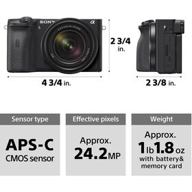 Sony a6600 Kit (E 18-135mm OSS) — 1199€ Photo Emporiki