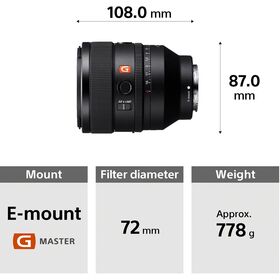 Sony FE 50mm f/1.2 GM Φακός — 2199€ Photo Emporiki