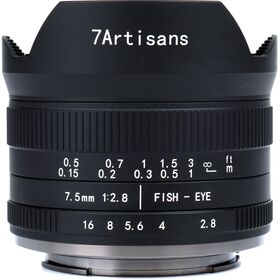 7artisans 7.5mm f/2.8 Mark II Photoelectric Fisheye (MFT) — 162€ Photo Emporiki