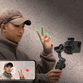 Zhiyun Smooth 5 Gimbal Κινητού με Σταθεροποιητή 3 Αξόνων και 25 ώρες λειτουργίας Μαύρο — 189€ Photo Emporiki