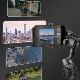 Zhiyun Smooth 5 Gimbal Κινητού με Σταθεροποιητή 3 Αξόνων και 25 ώρες λειτουργίας Μαύρο — 189€ Photo Emporiki