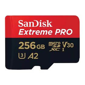 SanDisk Extreme Pro microSD 256GB+SD Adpt 200MB/s A2 V30 UHS-I U3 — 40€ Photo Emporiki