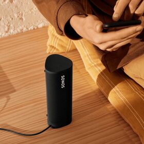 Sonos Roam SL Αδιάβροχο Φορητό Ηχείο με Ραδιόφωνο και διάρκεια μπαταρίας έως 10 ώρες Shadow Black — 169€ Photo Emporiki