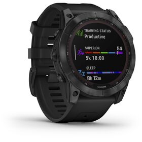 Garmin fenix 7X Sapphire Solar Black DLC-Titan — 1055€ Photo Emporiki