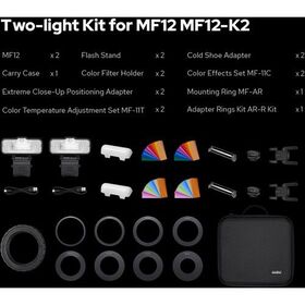 Godox MF12 Macro Flash 2-Light Kit — 279€ Photo Emporiki
