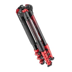 Manfrotto BeFree Travel Τρίποδο με Ball Κεφαλή Red MKBFRA4RD-BH — 149€ Photo Emporiki