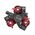 Manfrotto BeFree Travel Τρίποδο με Ball Κεφαλή Red MKBFRA4RD-BH — 149€ Photo Emporiki