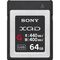 Sony 64GB XQD G Series Κάρτα Μνήμης — 125€ Photo Emporiki