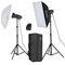 Visico VL-400 Plus Softbox Studio Lighting Kit — 299€ Photo Emporiki